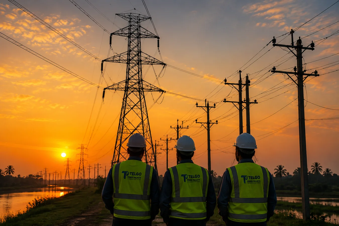 KSEB RDSS distribution network project site.